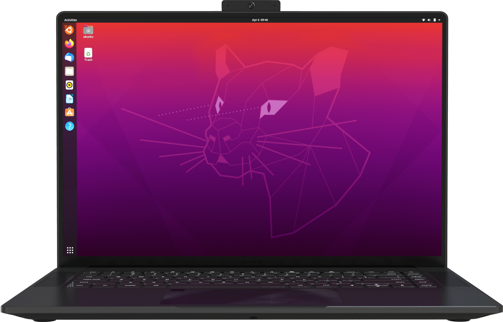 Linux notebook hot sale